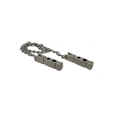 Chrome Cloth Pin Nipple Clamps