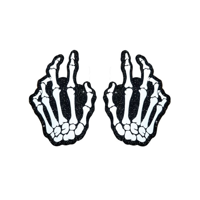 Neva Nude Skeleton Hands Pasties