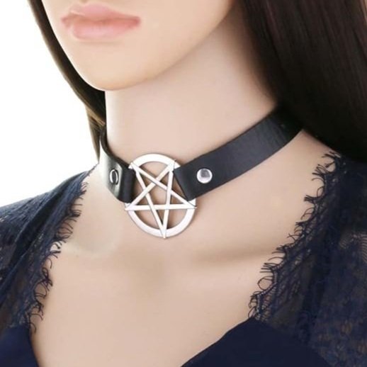 Sexy Pentagram Collar