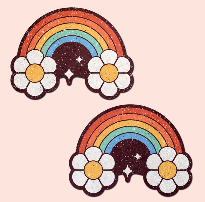 Rainbow Flowers Pasties