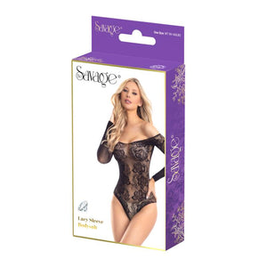Lacy Sleeve Bodysuit