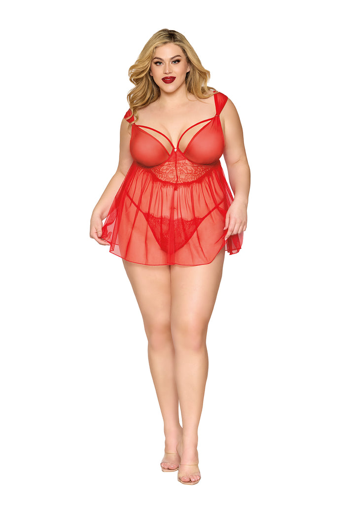 Poinsettia Babydoll