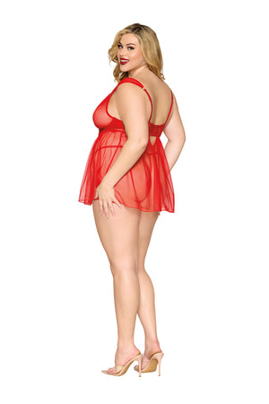 Poinsettia Babydoll