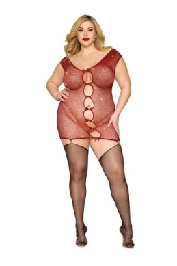 Rhinestone Seamless Chemise