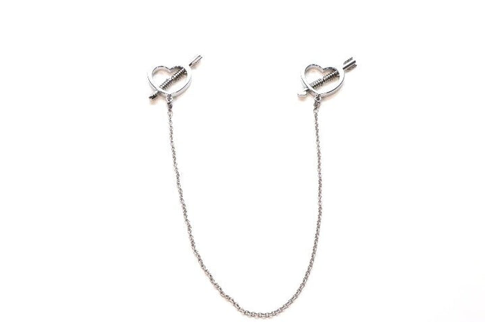 Stainless Steel Heart-Shaped Nipple Clamps
