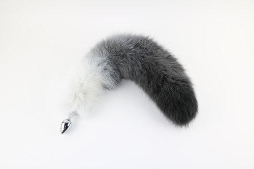 14"-17" Dyed Fox Tail Plug Attachment FB Boutique 14"-17" Dyed Fox Tail Plug Attachment FB Boutique