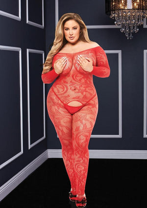 Ivy Lace Long Sleeve Bodystocking