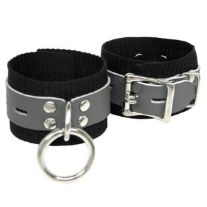 Webbing & Leather Wrist Cuffs