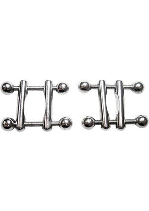 Rouge Ball-End Steel Nipple Clamps