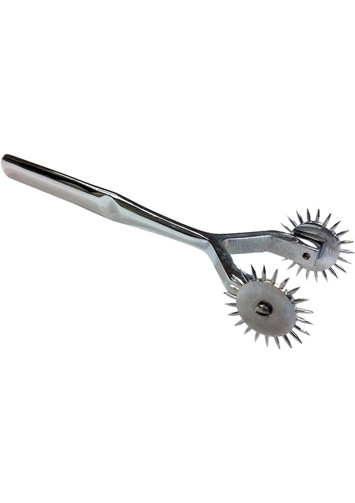 Rouge Two-Prong Stainless Steel Pinwheel