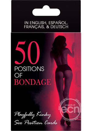50 Positions Of Bondage Cards Books & Games > Games Kheper Games 