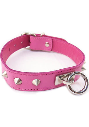 Rouge O-Ring Studded Collar