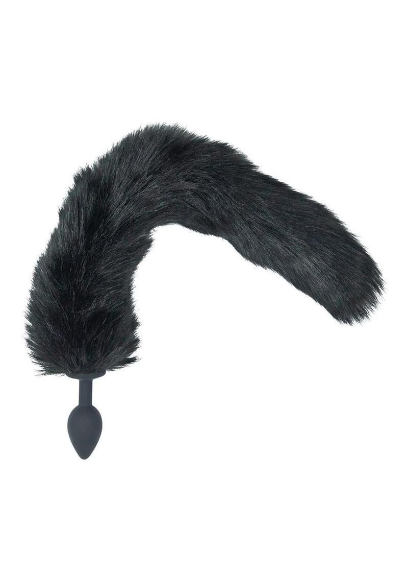 Punishment Fox Tail Silicone Butt Plug FB Boutique Punishment Fox Tail Silicone Butt Plug FB Boutique