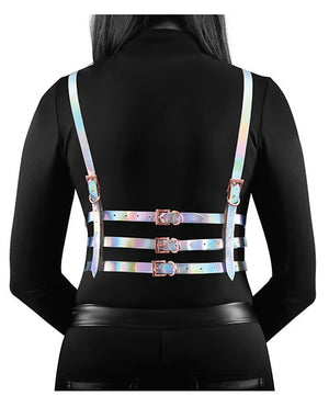 Cosmo Bewitch Chest Harness Rainbow