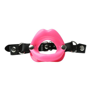 Silicone Lips Open Mouth Gag