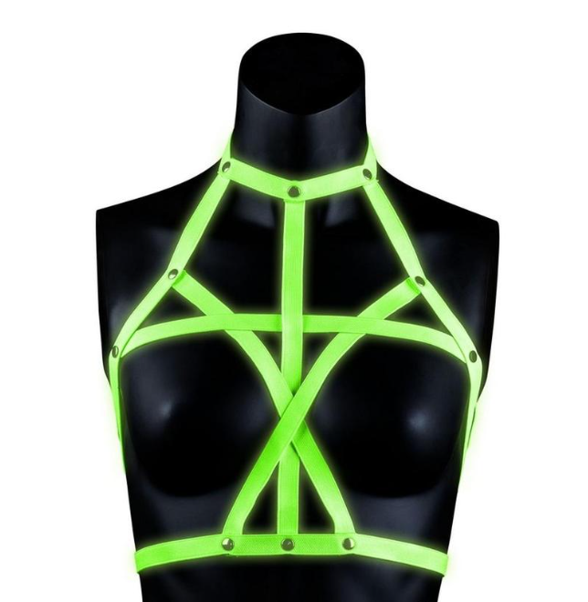 Ouch! Bra Harness Glow in the Dark
