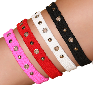 Circular Studs & Grommets Garter