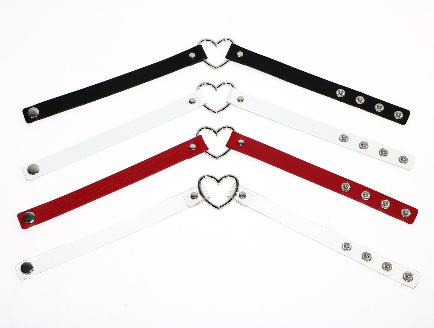 Adjustable Heart Leather Collar – FB Boutique