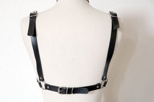 Adjustable Leather Pentagram Harness Lingerie & Clothing > Accessories Touch of Fur 