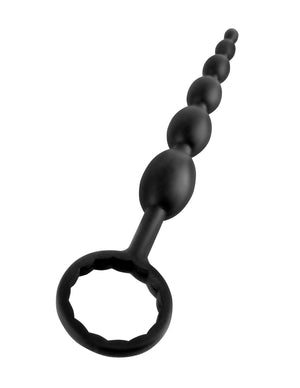 Anal Fantasy First-time Fun Beads, Black Anal Toys Pipedream 