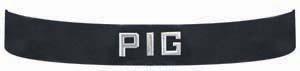 Black Leather "Pig" Collar BDSM > Collars Kookie Intl. 