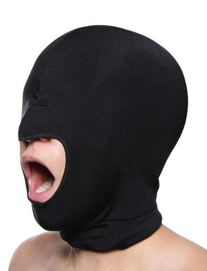 Darkest Hour Lace Hood, Sexy Blindfold Mask 
