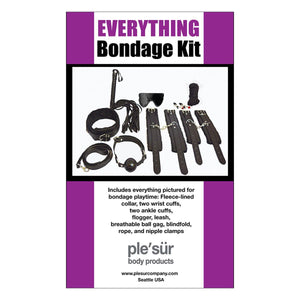 Bondage Everything Kit BDSM > Restraints ple'sur body products 