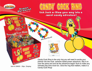 Candy Cock Ring Bachelorette & Novelty Hott Product 