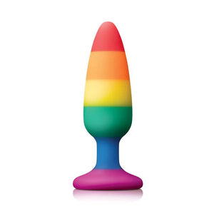 Colours Pleasure Plug: Pride Edition Anal Toys NS Novelties Medium 