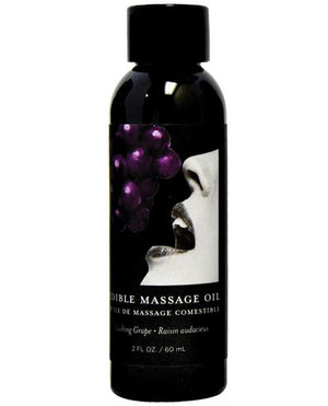 Earthly Body Edible Massage Oil Bath, Body & Massage Earthly Body Grape 