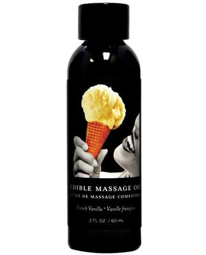 Earthly Body Edible Massage Oil Bath, Body & Massage Earthly Body Vanilla 