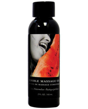 Earthly Body Edible Massage Oil Bath, Body & Massage Earthly Body Watermelon 