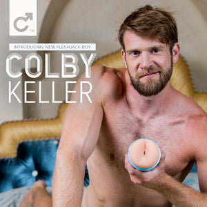 Fleshjack Boys - Colby Keller - Lumberjack Texture Masturbation Sleeves Fleshlight 