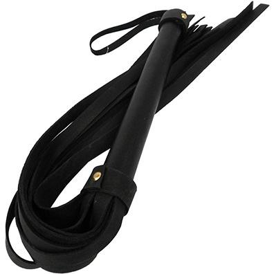 Flogger With Leather Covered Handle