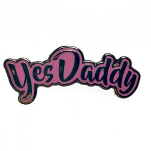 Kink Emblem Enamel Pins Bachelorette & Novelty Geeky & Kinky Yes Daddy 