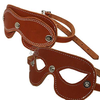 Leather Institutuional Blindfold