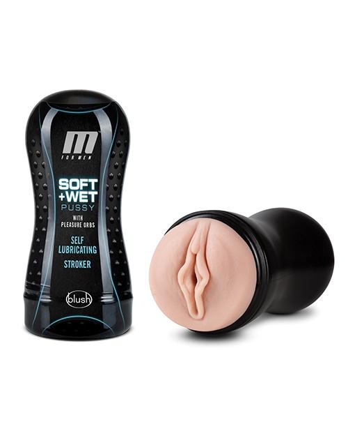 M for Men Soft and Wet Pussy with Pleasure Orbs