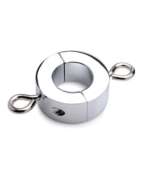 Stainless Steel Evil Ball Stretcher with Spiked Crusher BDSM New Ball  stretchers for Men's Testicles