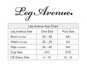 Multi Net Backless Thong Teddy Lingerie & Clothing > Lingerie Leg Avenue 