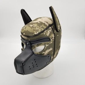 Neoprene Puppy Mask BDSM > Blindfolds, Masks, & Hoods Kookie Intl. Camo/Black (O/S) 