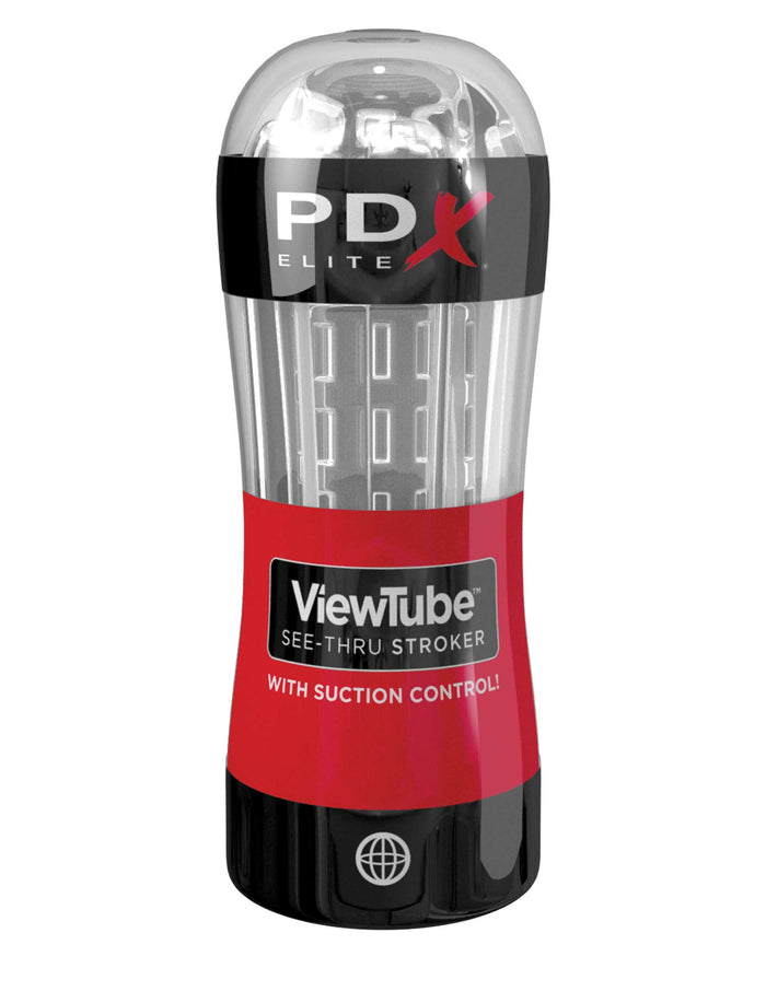 PDX Elite View-Tube See-Thru Stroker