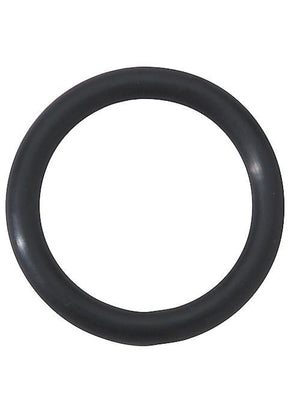 Rubber Cock Ring, Black Erection Rings Spartacus 