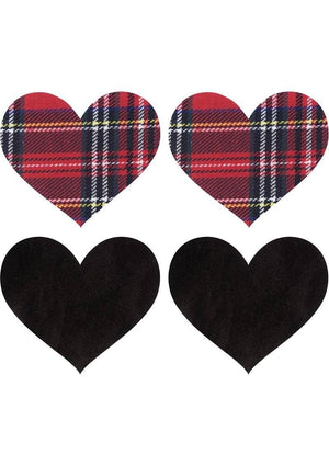 Schoolgirl Hearts Pasties Lingerie & Clothing > Accessories Peekaboos 