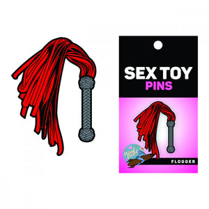 Sex Toy Pins Bachelorette & Novelty Wood Rocket Flogger 