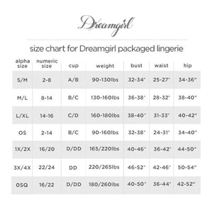Slashed Opaque Bodystocking Lingerie & Clothing > Bodystocking Dreamgirl International Lingerie 