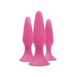 Sliders 3Pc Anal Trainer Kit Pink Anal Toys New Sensations 