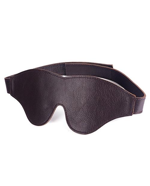 Real Leather Blindfold