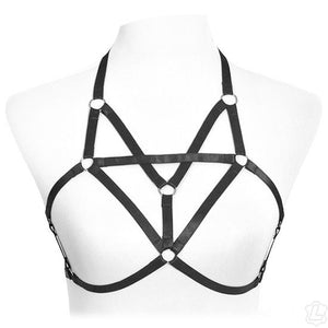 Strappy Harness Bra Lingerie & Clothing > Accessories Kookie Intl. Shay 