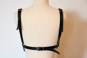 Strappy Leather Harness with Chains Lingerie & Clothing > Accessories Touch of Fur 