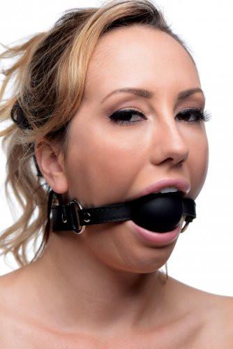 Strict XL Silicone Ball Gag – FB Boutique